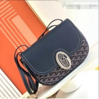 Top Quality Goyard 233 Crossbody Bag G8960 Navy Blue