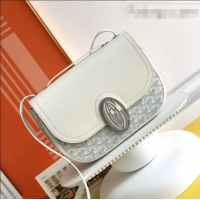 Sophisticated Goyard 233 Crossbody Bag G8960 White