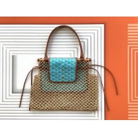 Good Taste  Goyard Aligre Net Bag Limited Edition 2300 Turquoise Blue