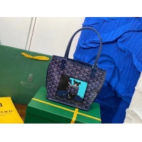 Inexpensive Goyard Anjou Mini Bag With Bulldog G2320 Navy Blue