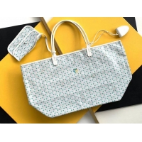 Famous Brand Goyard Original Saint Louis Claire Voie Tote Bag GM 8001 Green