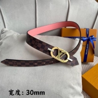 AAAAA Louis Vuitton Belt 30MM LVB00005