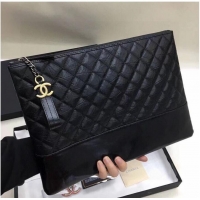 Best Quality Chanel Grained Original Leather Bag C20314 Black