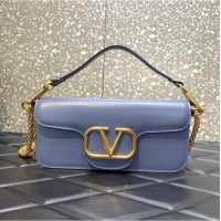 Unique Style VALENTINO GARAVANI Loco Calf leather bag 2B0K30 blue