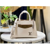 Super Quality Louis Vuitton MARELLE TOTE MM M59953 Creme Beige