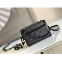 Cheapest Louis Vuitton Original Monogram Canvas Zipper Clutch bag M68906 black