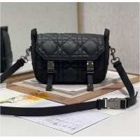 Buy Inexpensive DIOR BOBBY BAG leather 6619 black