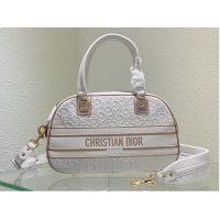 Promotional DIOR large leather tote Bag C9178 white&gold