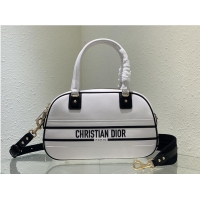 Buy Cheapest DIOR large leather tote Bag C9178 white