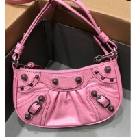 Super Quality Balenciaga LE CAGOLE MINI PURSE WITH CHAIN 6958141 pink