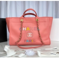 Classic Chanel Original Leather Shopping Bag 66941 pink