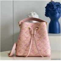 Top Grade Louis Vuitton Monogram Empreinte NEONOE BB M46173 pink