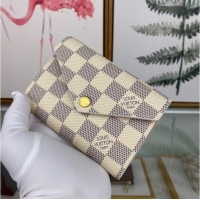 Affordable Price Louis Vuitton Monogram Denim Victorine ZOE WALLET N64022 Pink & Gold-Tone