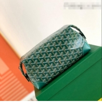 New Grade Goyard Boeing 25 Travel Toilet Bag G8741 Green