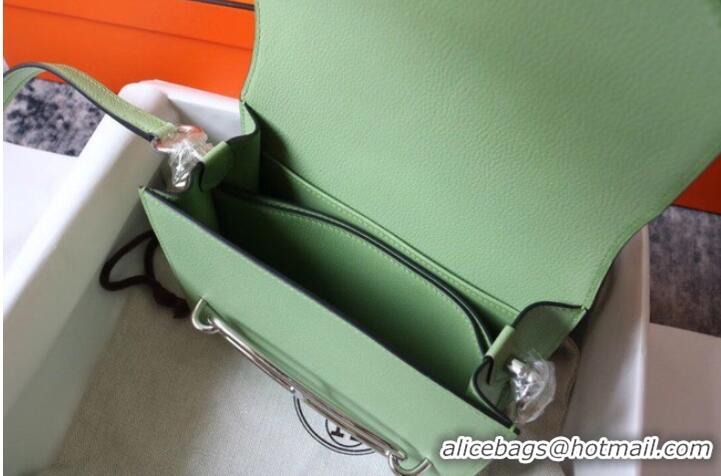 Youthful Hermes Roulis 19cm Evercolor 9D H9003 light green&Silver