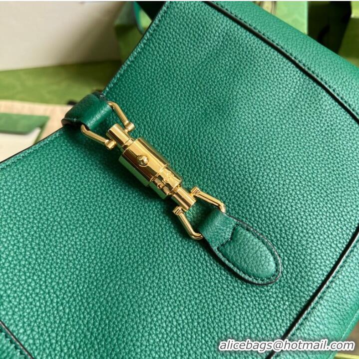 Classic Gucci Jackie 1961 small natural grain bag 636709 Emerald green