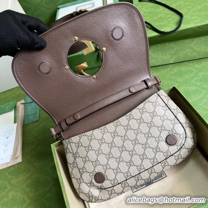 Famous Brand Gucci Blondie shoulder bag 699268 Brown