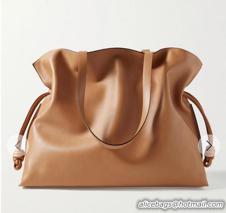 Affordable Price Loewe Lucky Bags Original Leather LE10199 Brown