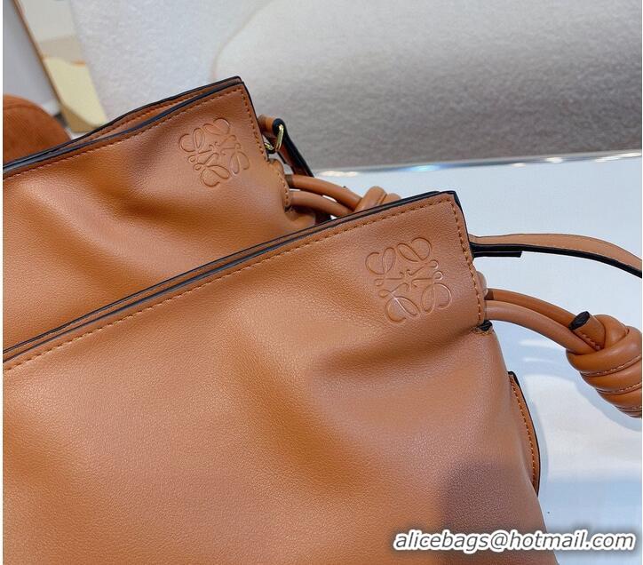 Affordable Price Loewe Lucky Bags Original Leather LE10199 Brown