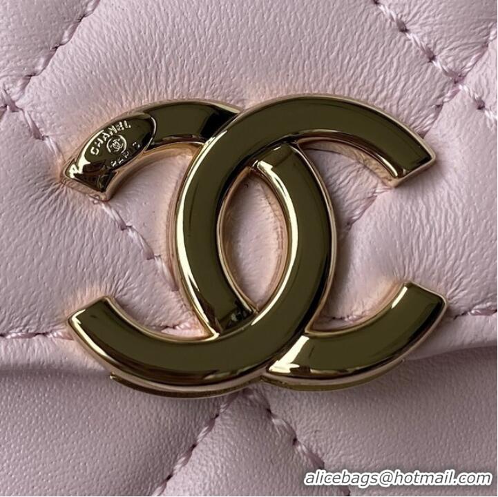 Top Quality Chanel CLUTCH WITH CHAIN AP2758 Light Pink