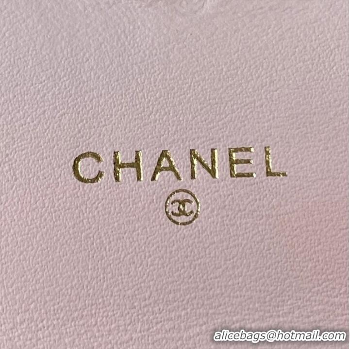 Top Quality Chanel CLUTCH WITH CHAIN AP2758 Light Pink