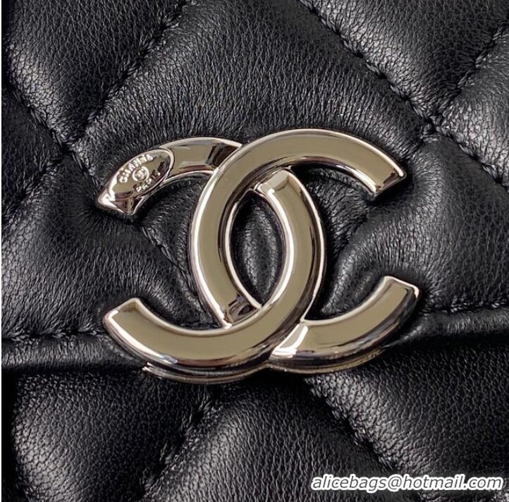 Top Quality Chanel CLUTCH WITH CHAIN AP2758 black