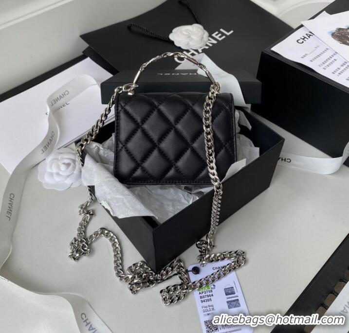 Top Quality Chanel CLUTCH WITH CHAIN AP2758 black