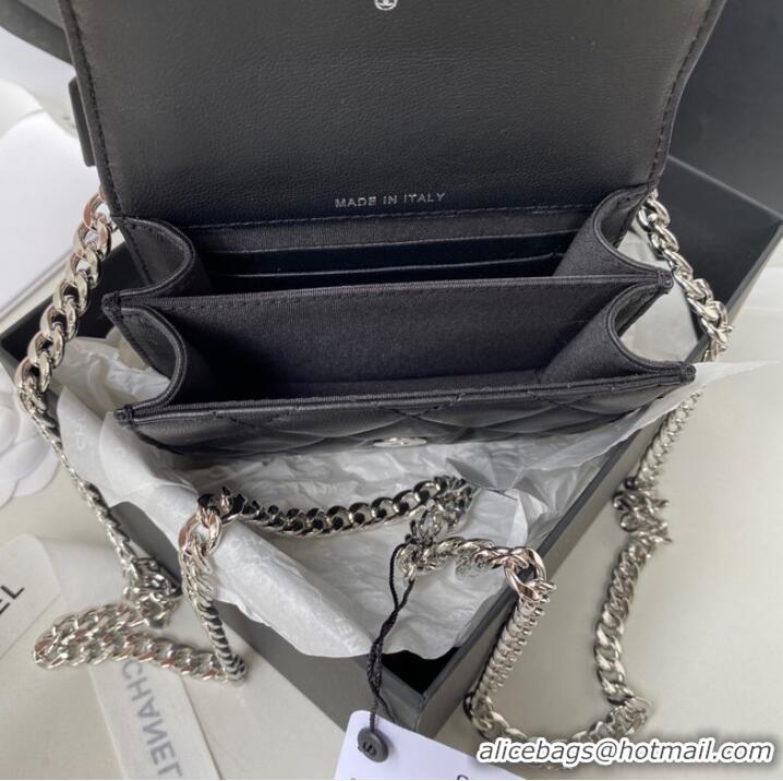 Top Quality Chanel CLUTCH WITH CHAIN AP2758 black