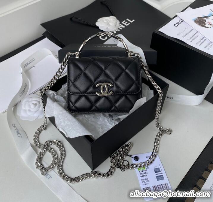 Top Quality Chanel CLUTCH WITH CHAIN AP2758 black