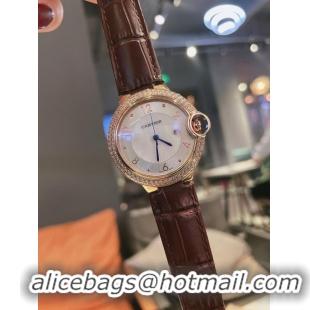 Sophisticated Cartier Watch 33MM CTW00082-4