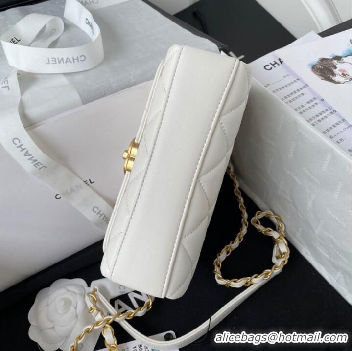 Buy Inexpensive Chanel MINI FLAP BAG AS3239 white