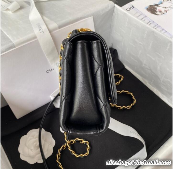 Buy Grade Chanel MINI FLAP BAG AS3239 black