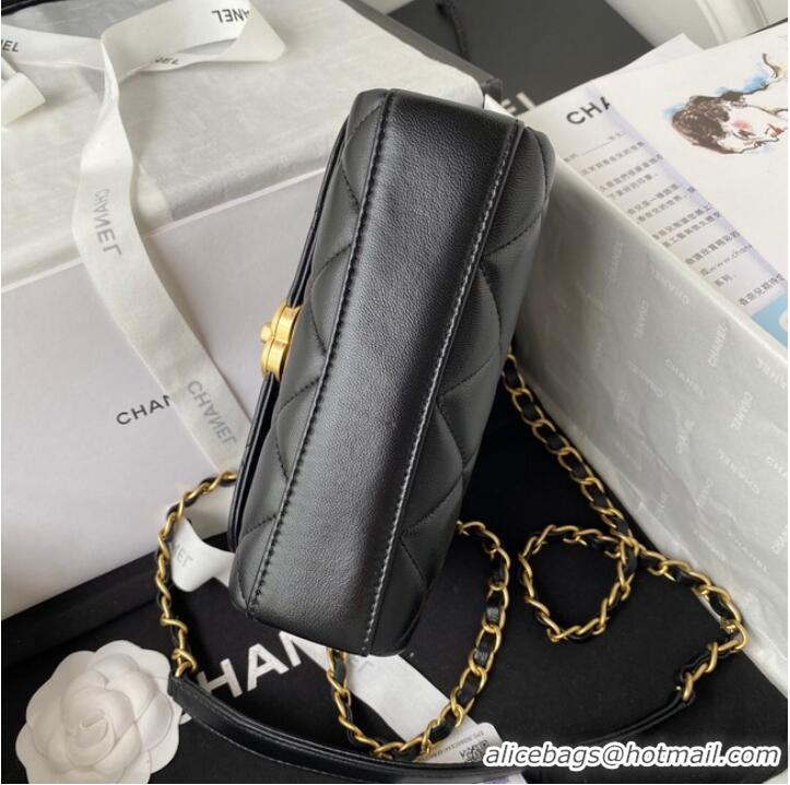 Buy Grade Chanel MINI FLAP BAG AS3239 black