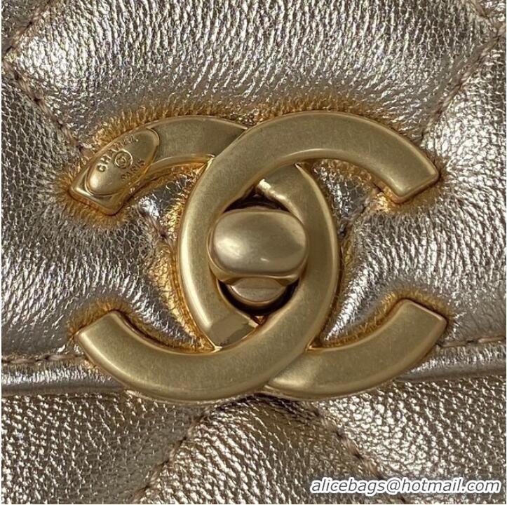 Promotional Chanel MINI FLAP BAG AS3239 gold