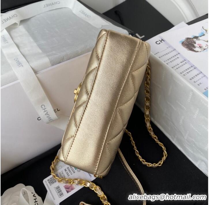 Promotional Chanel MINI FLAP BAG AS3239 gold