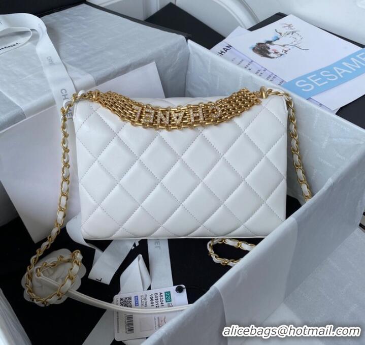 Top Quality Chanel SMALL FLAP BAG AS3241 white