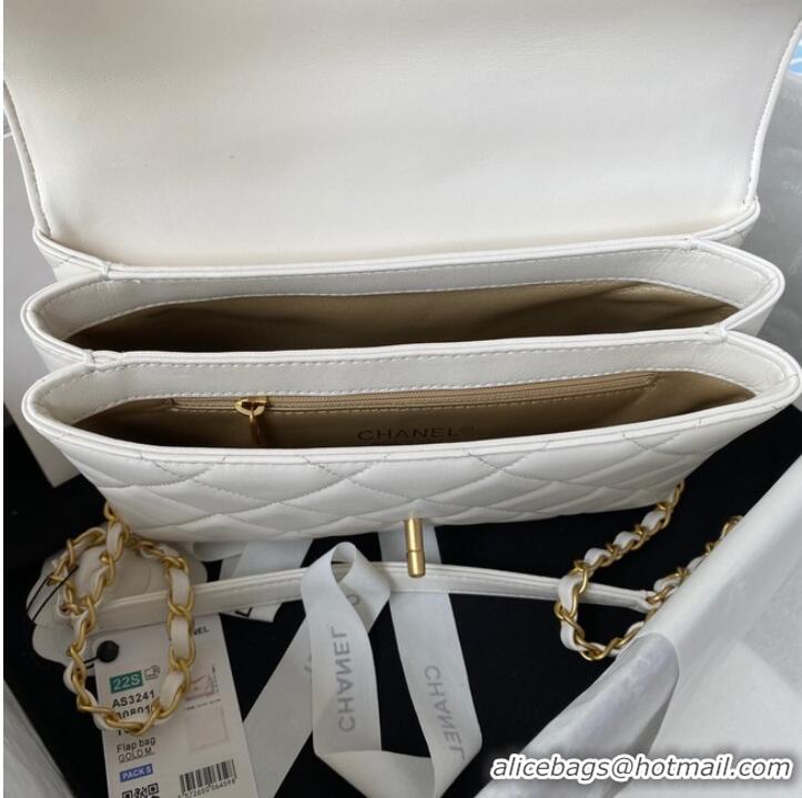 Top Quality Chanel SMALL FLAP BAG AS3241 white