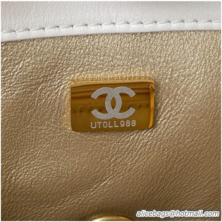 Top Quality Chanel SMALL FLAP BAG AS3241 white