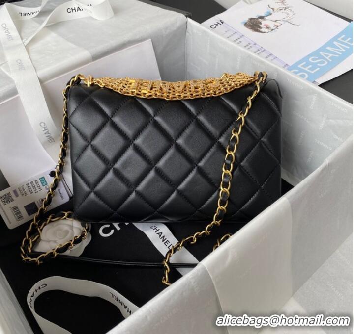 Reasonable Price Chanel SMALL FLAP BAG AS3241 black