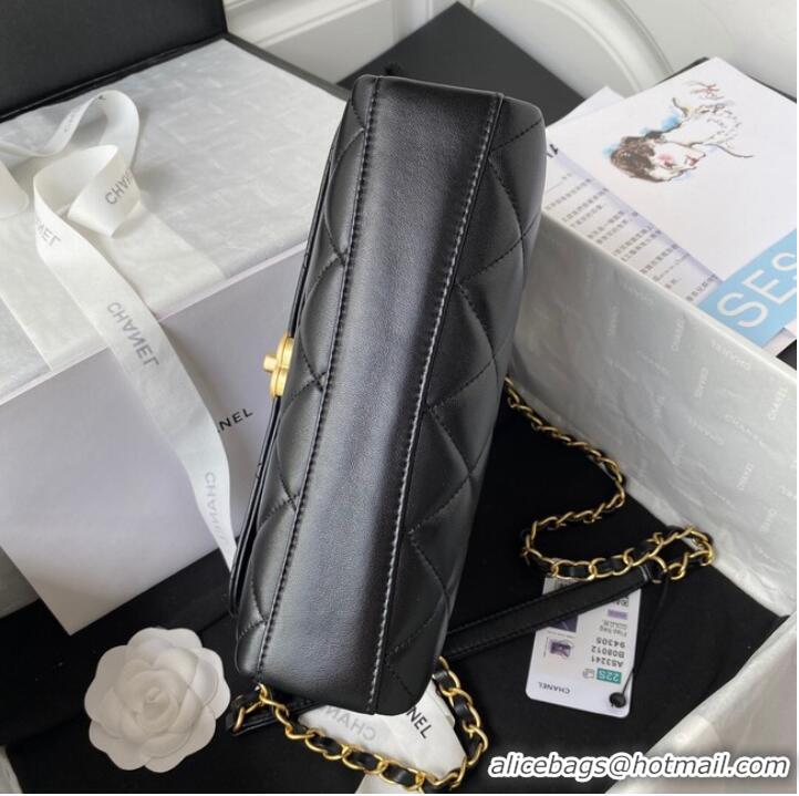 Reasonable Price Chanel SMALL FLAP BAG AS3241 black