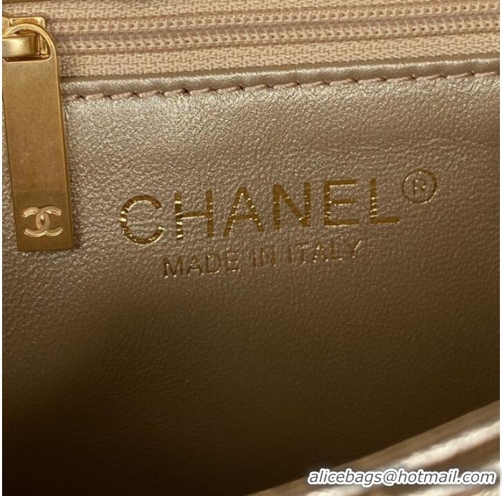 New Style Chanel SMALL FLAP BAG AS3241 gold