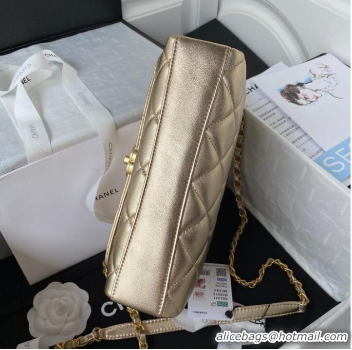 New Style Chanel SMALL FLAP BAG AS3241 gold