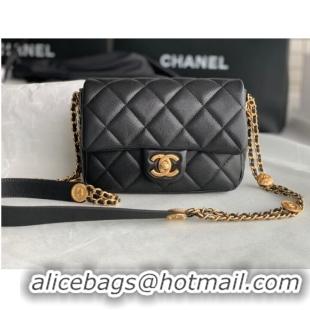 Top Quality Chanel SMALL FLAP BAG AS3369 black