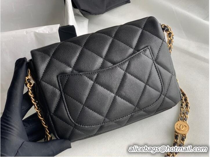 Top Quality Chanel SMALL FLAP BAG AS3369 black