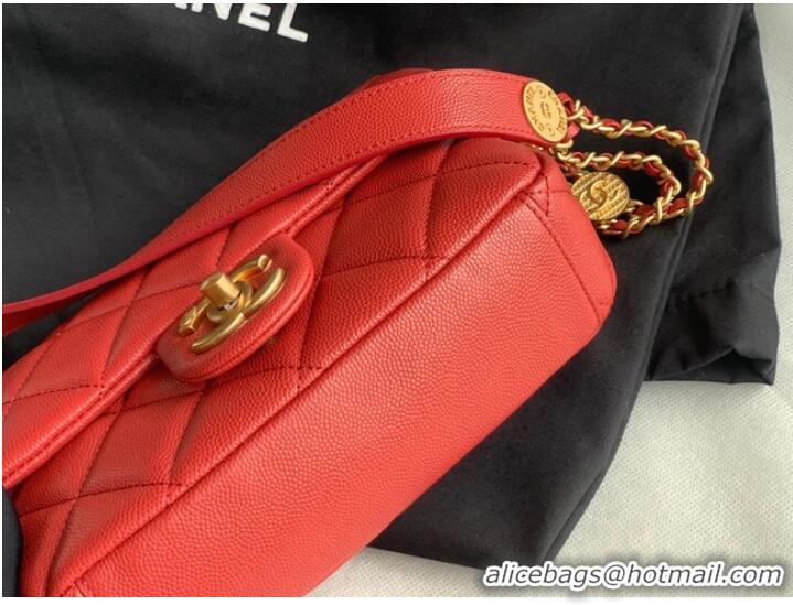 Super Quality Chanel SMALL FLAP BAG AS3369 Burgundy