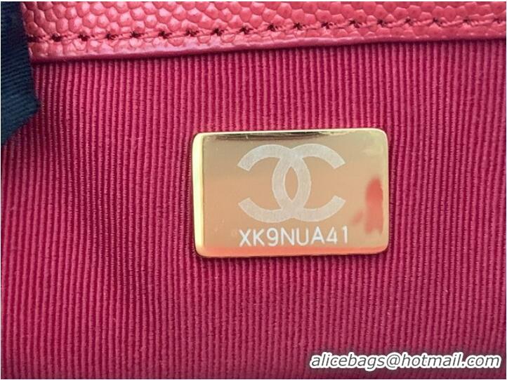 Super Quality Chanel SMALL FLAP BAG AS3369 Burgundy