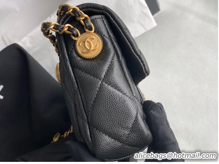 Shop Best Quality Chanel MINI FLAP BAG AS3368 black