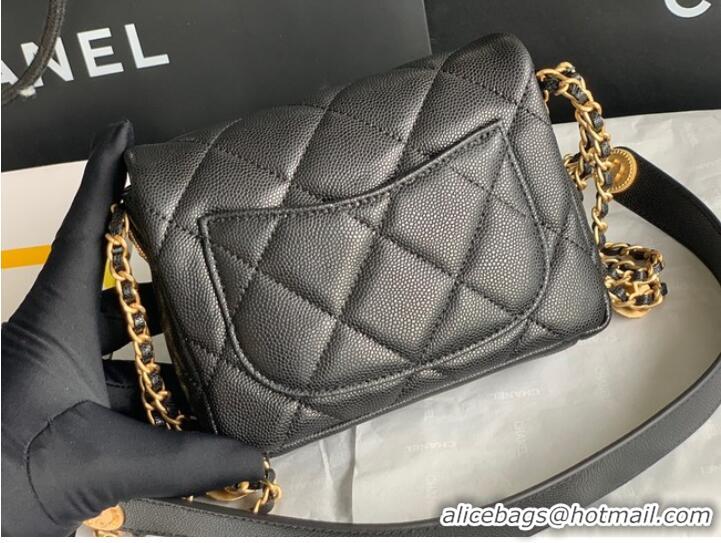 Shop Best Quality Chanel MINI FLAP BAG AS3368 black