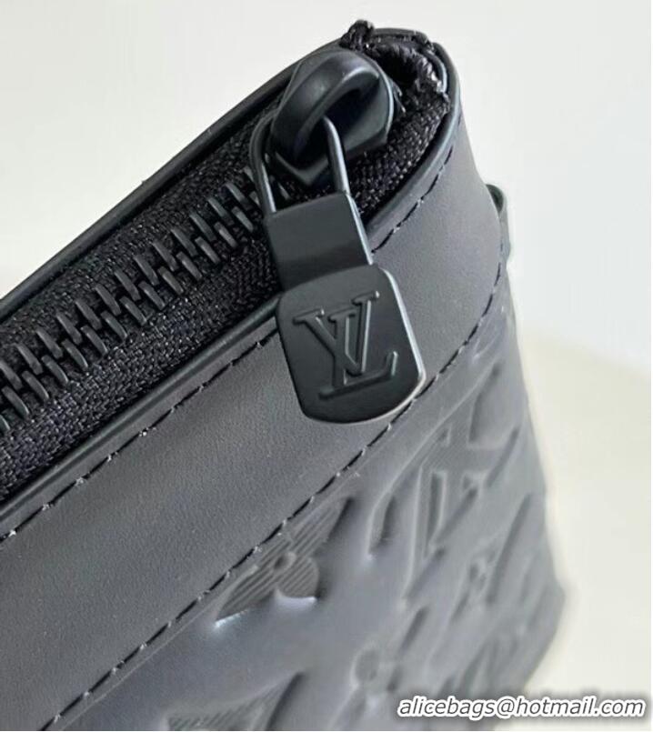 Well Crafted Louis Vuitton DAILY POUCH M81569 Black