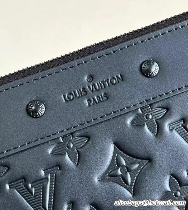 Well Crafted Louis Vuitton DAILY POUCH M81569 Black